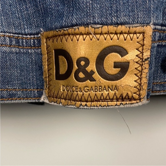 D&G Women's Blue Denim Jacket - Picture 9 of 13